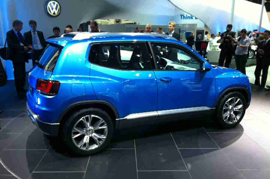 圣保罗汽车展2012：Taigun可以产生更多VW组版本