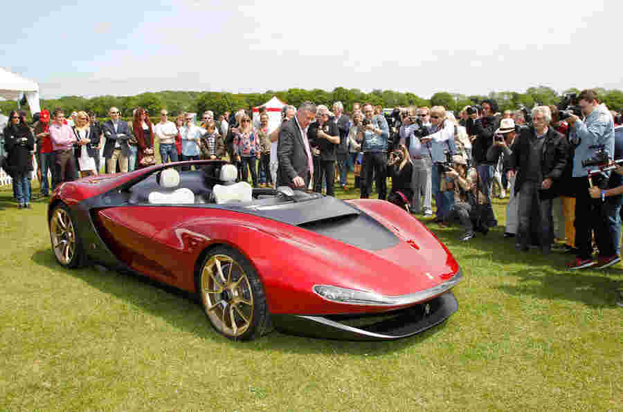 Pininfarina Sergio让英国首映式 - 展览馆