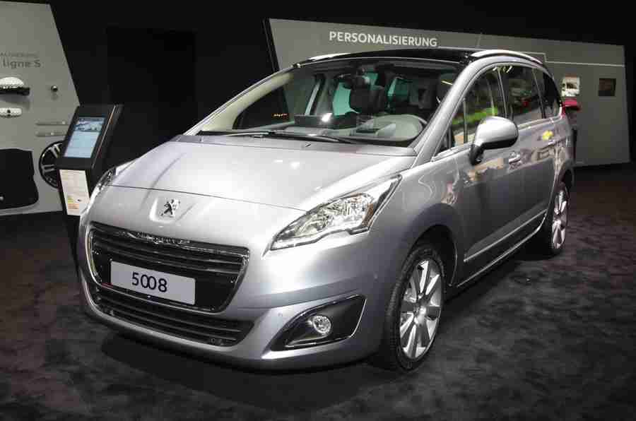 法兰克福电机展2013：Peugeot 5008平方