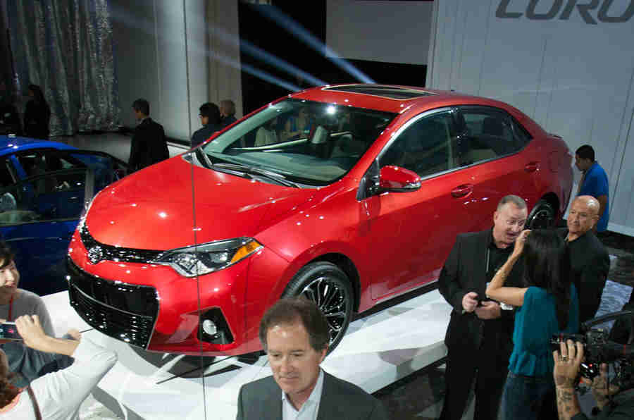 Restyled Toyota Corolla在美国发起