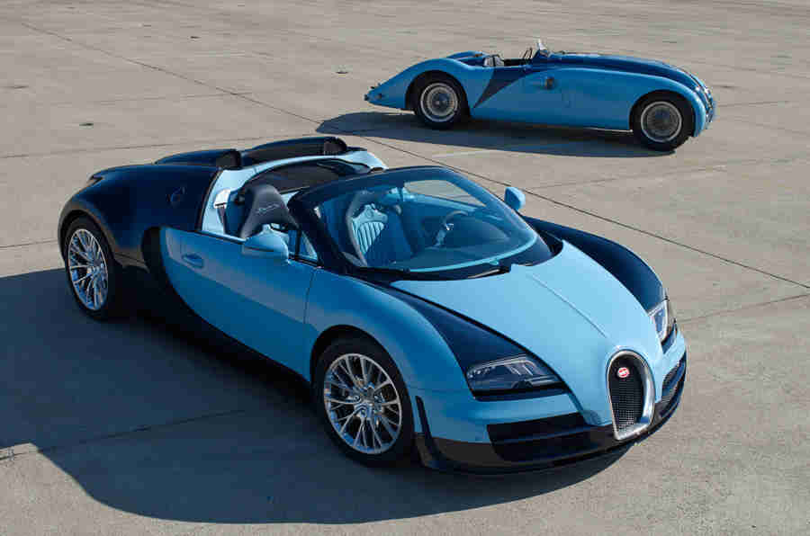 Bugatti Veyron 16.4 Grand Sport Vitesse Legend Jean-Pierre Wimille透露