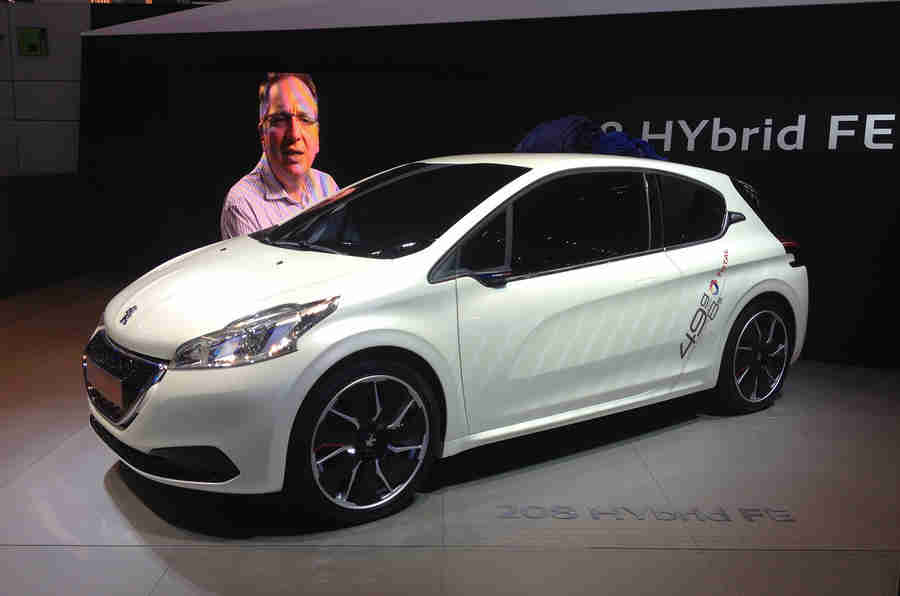 法兰克福电机展2013：Peugeot 208 Hybrid Fe