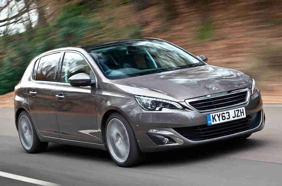 新的Peugeot 308 2014年的加冕汽车