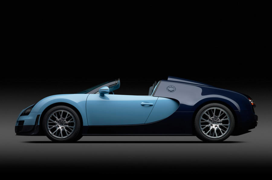 日内瓦揭示的第四张Bugatti Veyron传说
