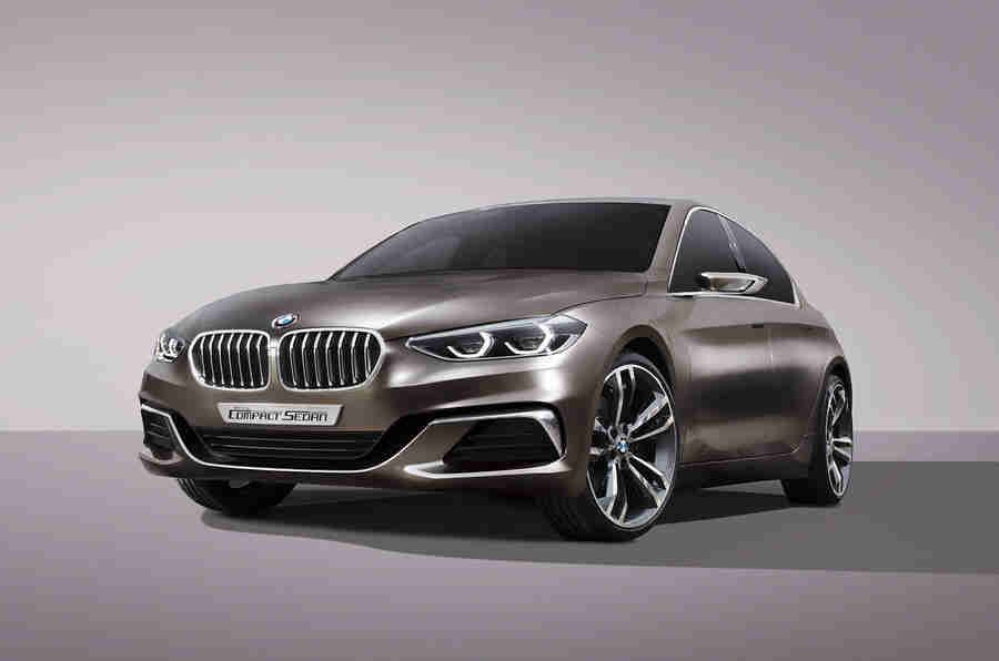 BMW概念紧凑型轿车在广州汽车展上透露