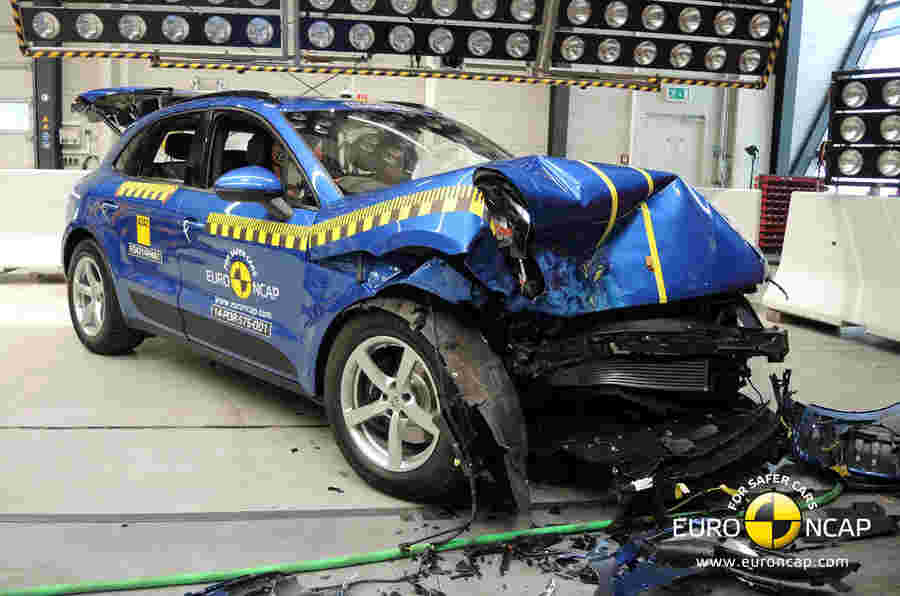 Porsche Macan在最新欧洲NCAP崩溃测试结果中得分最高评级