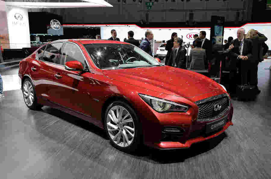 在日内瓦表演中揭示了Infiniti Q50