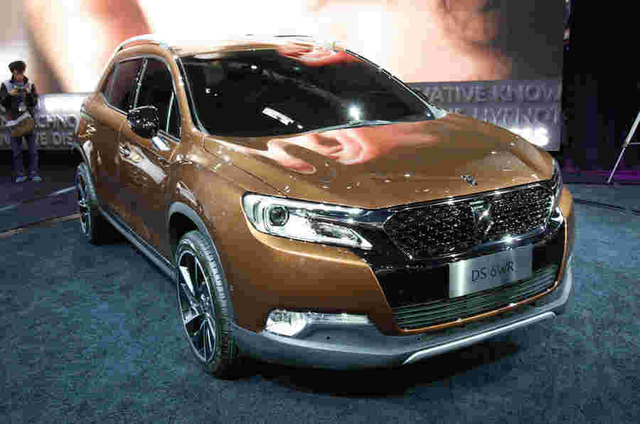 北京揭示了野生rubis灵感的ds 6wr suv