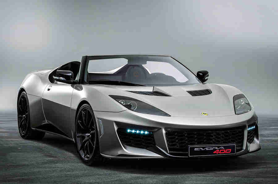 Lotus Evora 400 Roadster于2017年推出