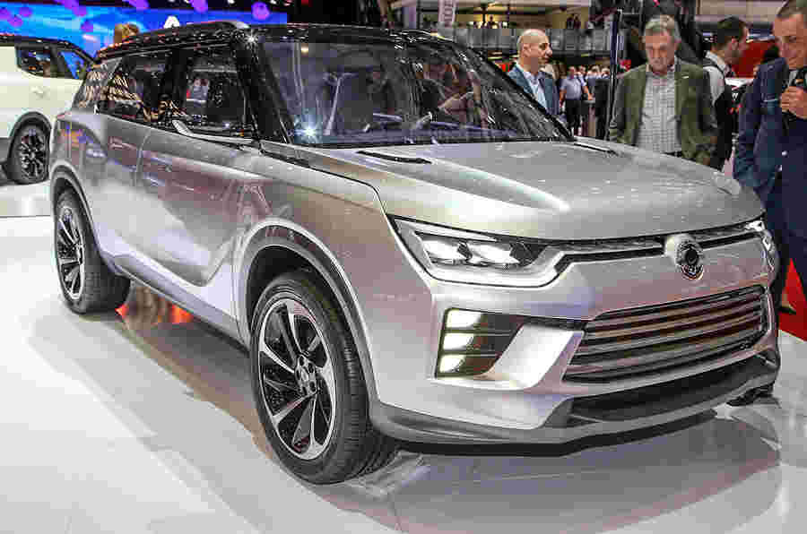 Ssangyong SIV-2概念在日内瓦电机展上亮相