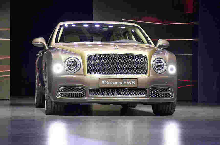 Bentley Mulsanne First版在北京制作世界首次亮相