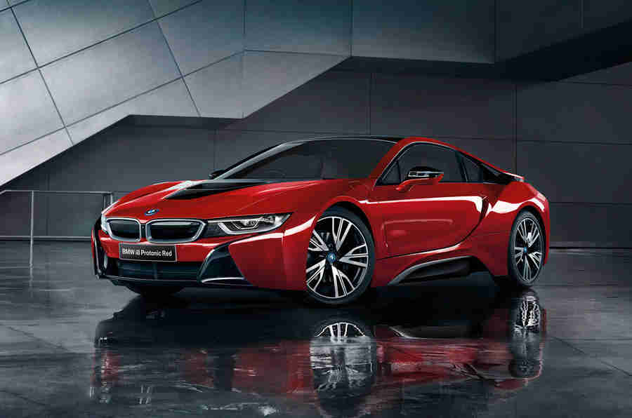 BMW I8质子红色庆典版宣布为日本宣布