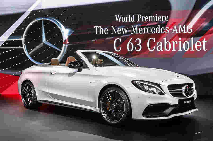 梅赛德斯-AMG C 63 Cabriolet推出