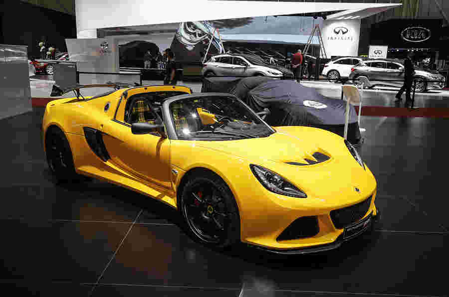 莲花Exige Sport 350跑车在日内瓦透露