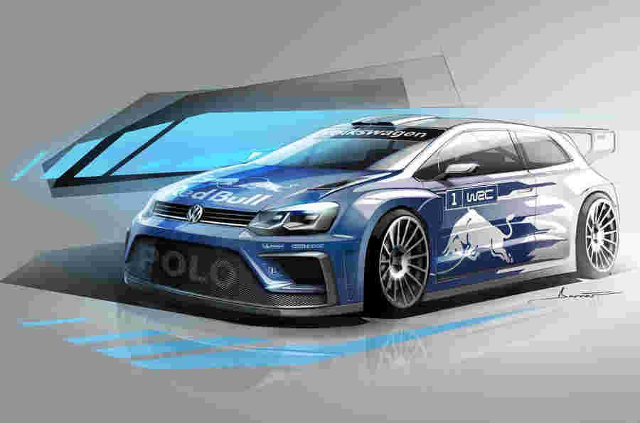 2017年Volkswagen Polo R WRC概念剪影透露