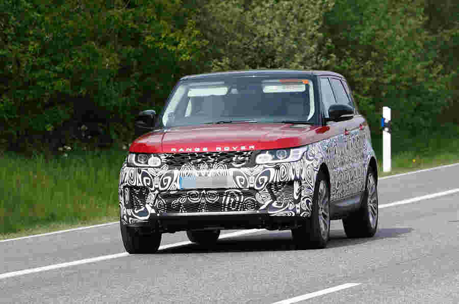 2017年系列Rover Sport获得修改后的鼻子