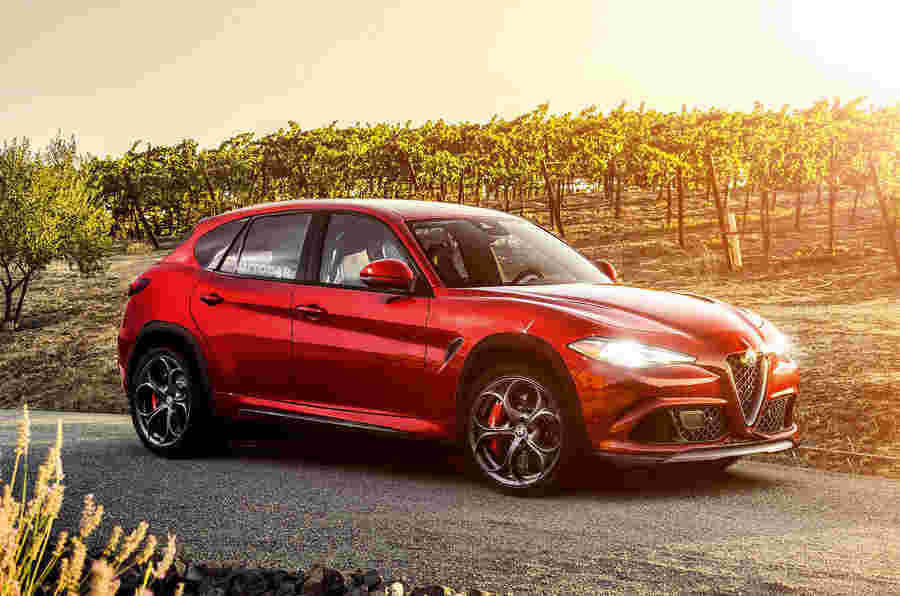 新的Alfa Romeo Stelvio带领保时捷Macan