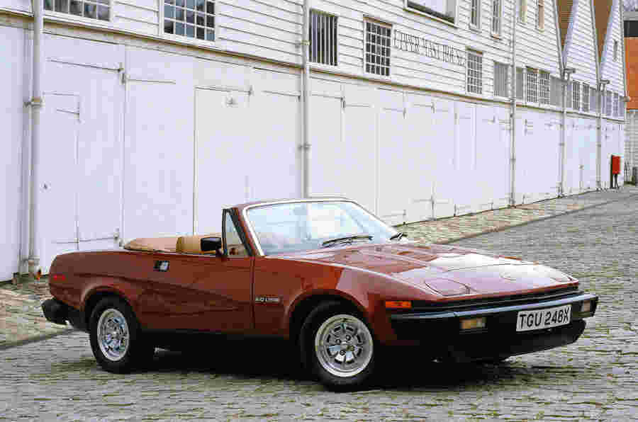 Triumph's TR7 Drophead，1980年3月15日 - 星期四回落