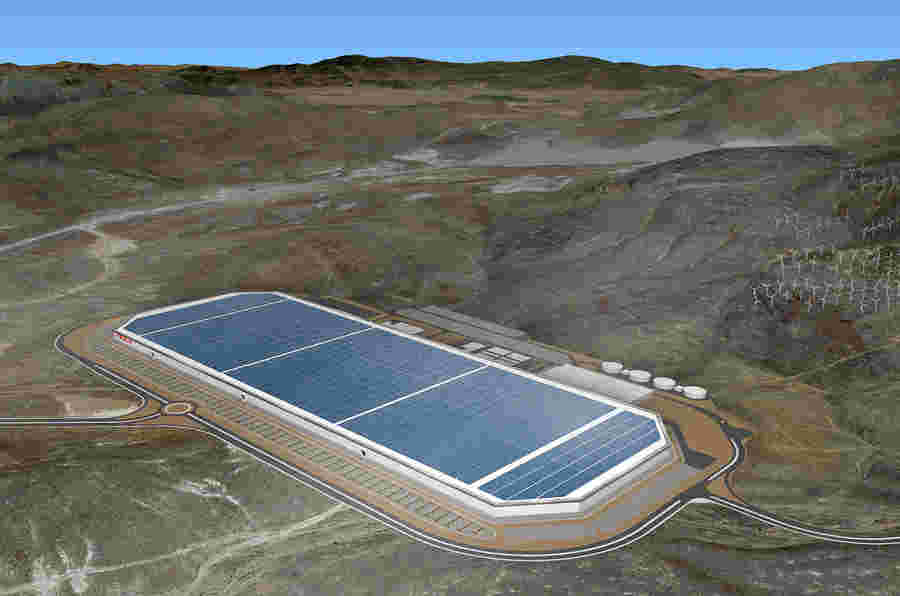 Tesla Gigafactory数量