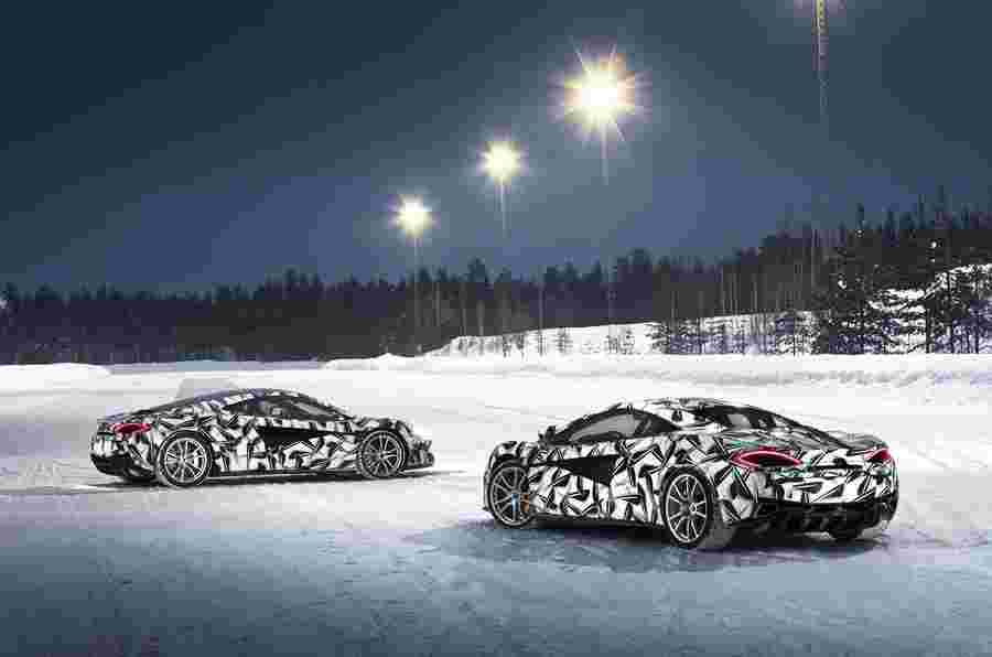 迈凯轮570s冰驾驶经验在今年冬天在芬兰开放