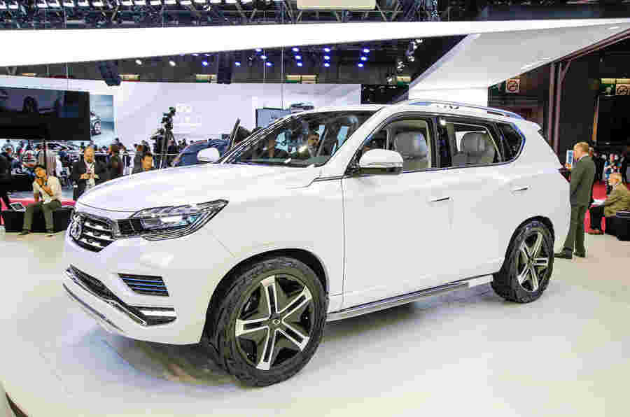 新的Ssangyong Liv-2概念在巴黎汽车展上亮相