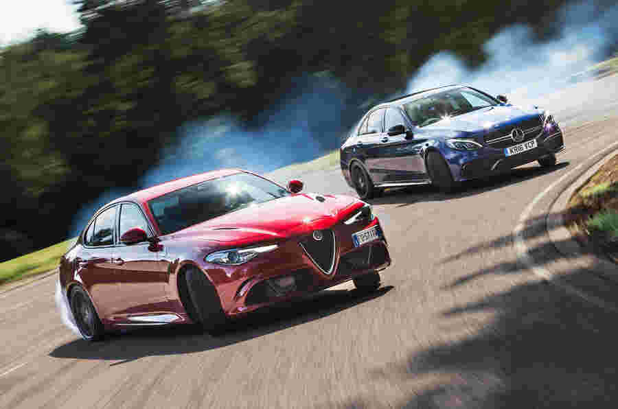 Alfa Romeo Giulia Quadrifoglio VS Mercedes-AMG C63 S：超级轿车双床测试