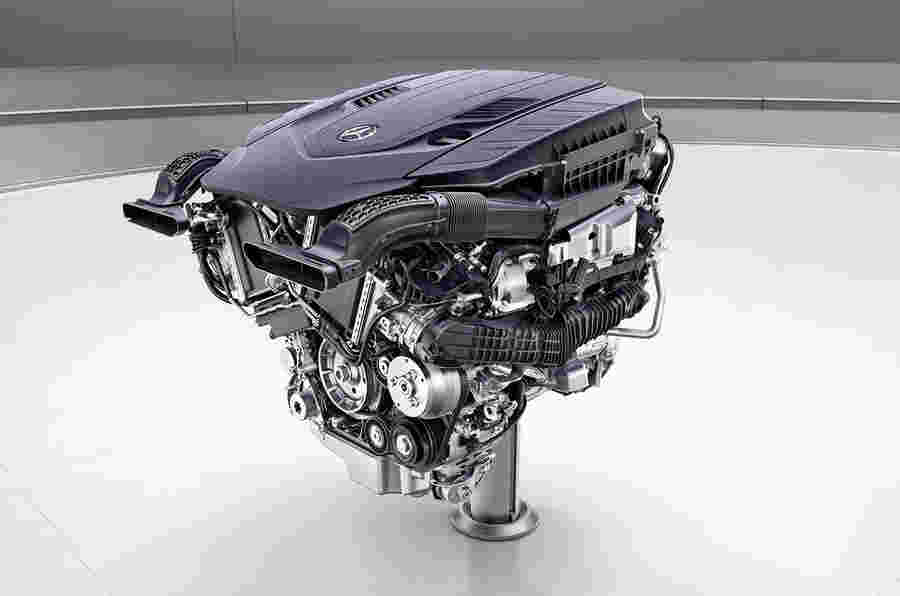 梅赛德斯 - 奔驰S级获得新的v8和内联6个曲线发动机