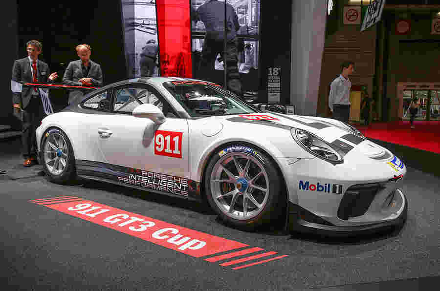 2017 Porsche 911 GT3 Cup Racer在巴黎推出