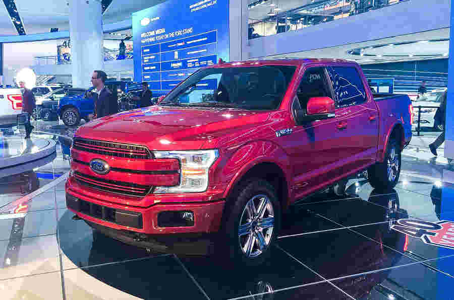 2017年福特F-150接机用底特律电机展示戴柴油选项