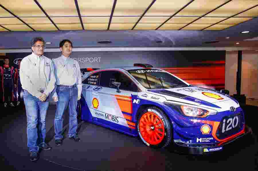 Hyundai眼睛世界RallyCross和Fiale E在Big Motorsport推动