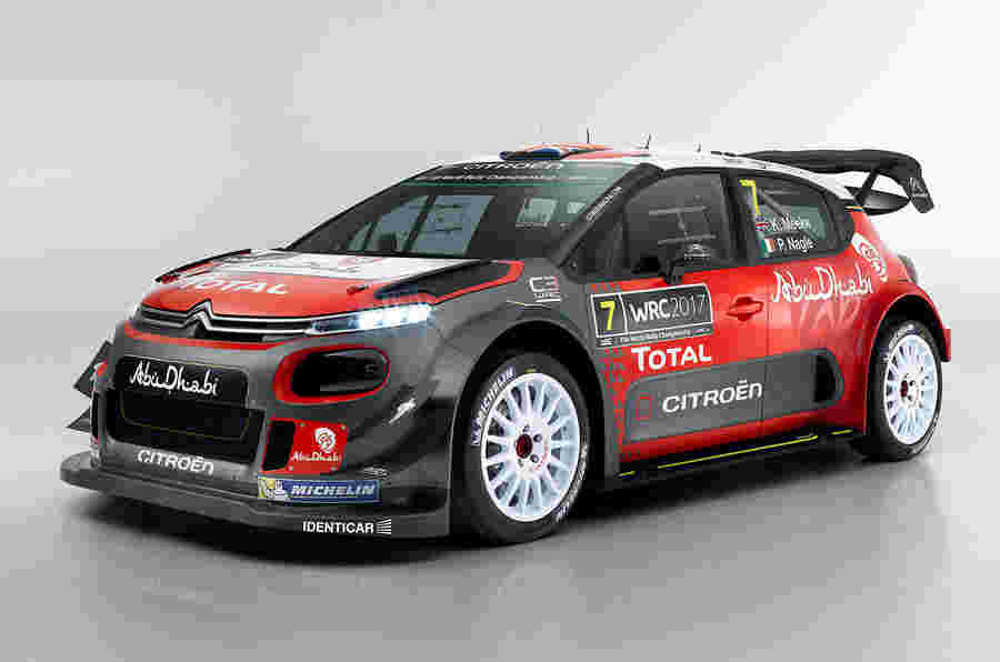 雪铁龙C3 WRC透露2017年世界集会锦标赛