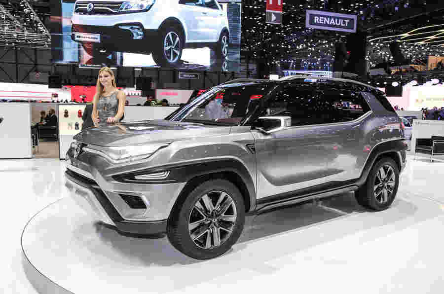 Ssangyong XAVL概念预览七座SUV