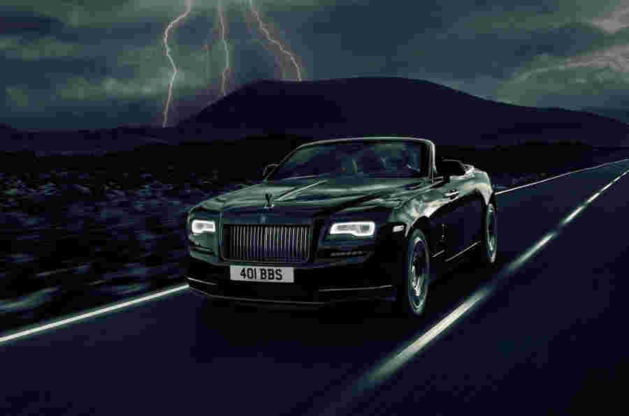Rolls-Royce推出593BHP黎明黑徽章特别版