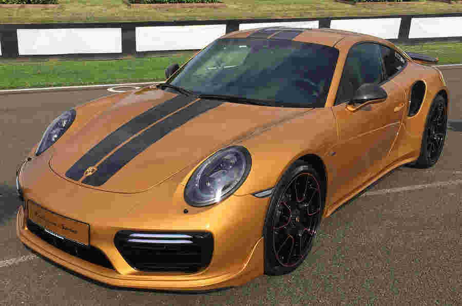 保时捷911 Turbo S独家系列透露在古德伍德的速度