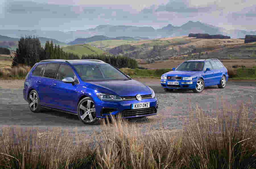 奥迪RS2 Avant VS Volkswagen Golf R Esuital  - 比较