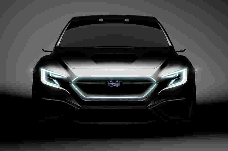 Subaru Viziv性能概念沙龙制作东京显示首次亮相