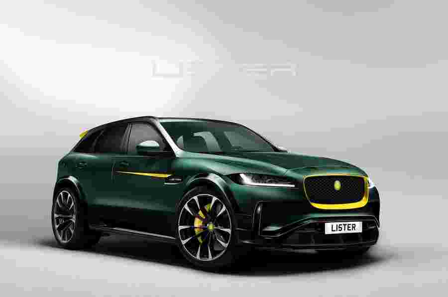 新的LISER LFP是200mph捷豹F-PACE SUV