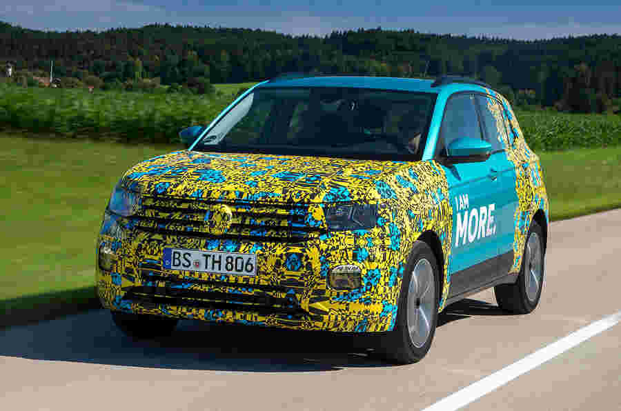 Volkswagen T-Cross Prototype 2018：第一次开车超级频道