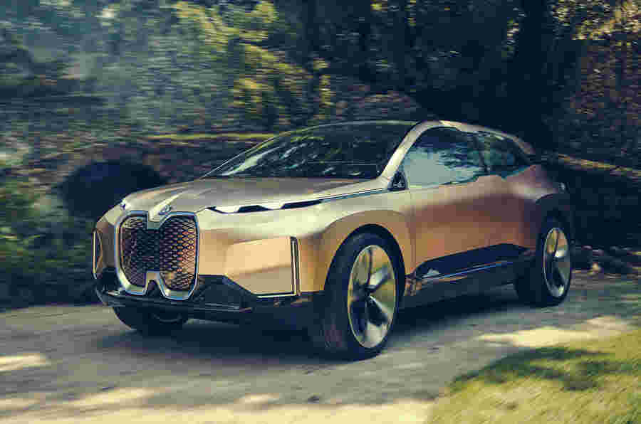 新的BMW Vision inext预览2021自主SUV