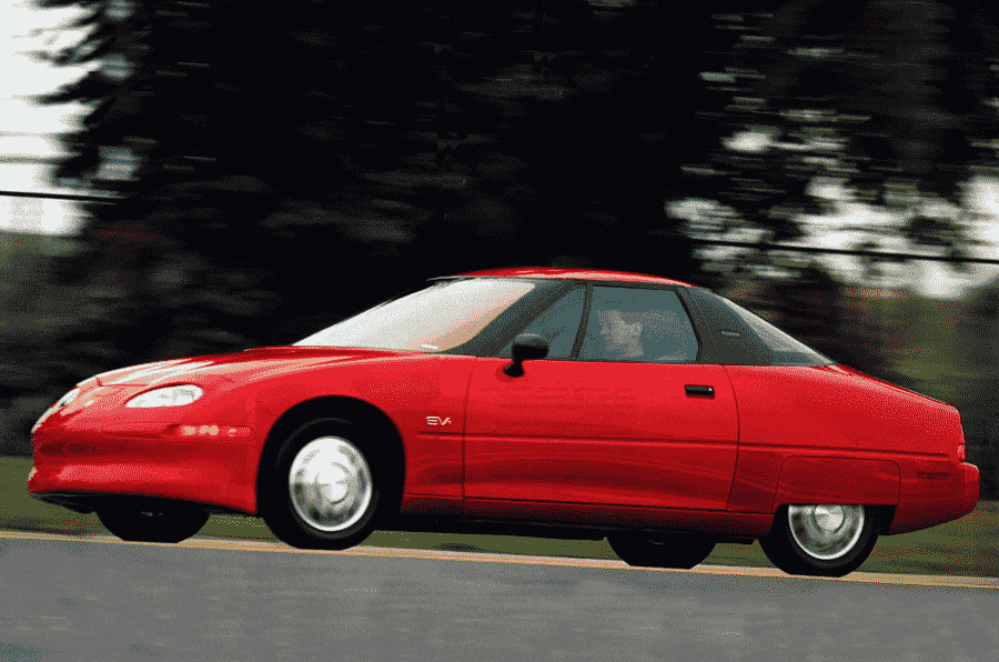 星期四回落：1996 Gental Motors EV1首次驱动