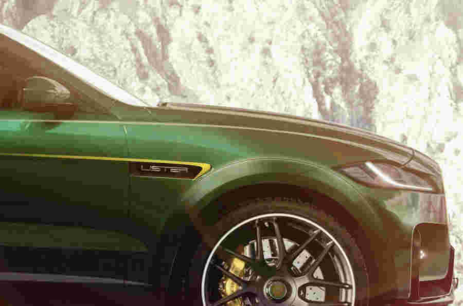 Lister LFP名称已确认重新加工F-Pace SVR Super-SUV