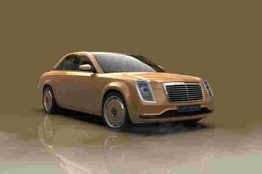 梅赛德斯 - 奔驰图标E概念是reimagined经典的轿车