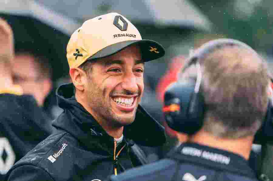 Daniel Ricciardo：一对一，英国GP领先于F1星