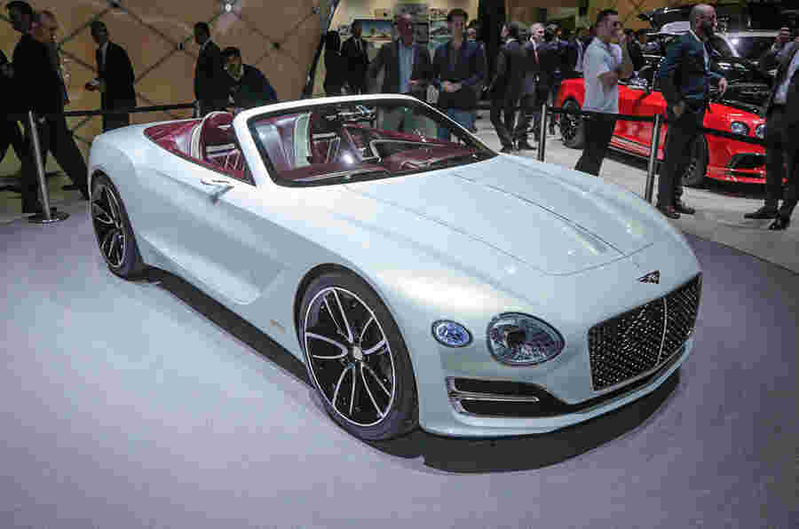 Bentley Centenary Concept预览了未来30年