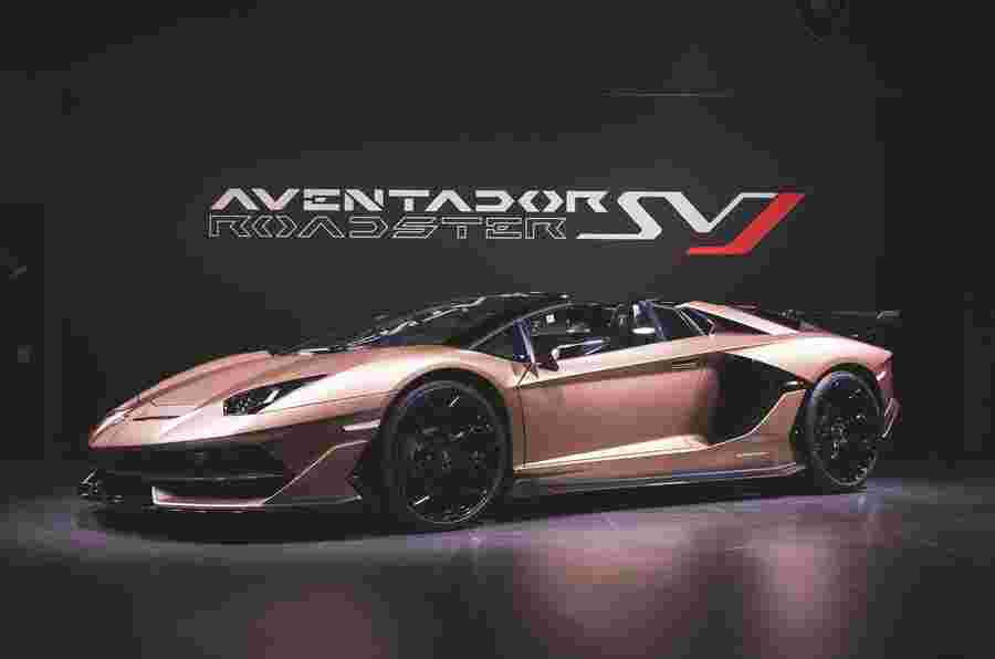 Lamborghini Aventador SVJ Roadster揭示了759BHP