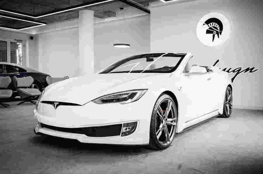 ARES设计创建一个off Tesla模型S敞篷车