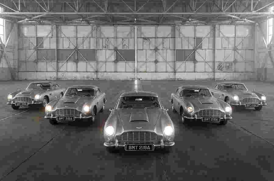 Aston Martin DB5 Goldfinger：007-主题的交付特殊开始