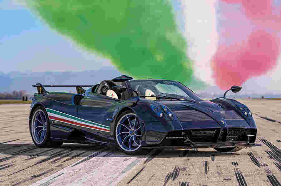 Pagani Huayra Tricolore标志着60年的意大利健壮性队