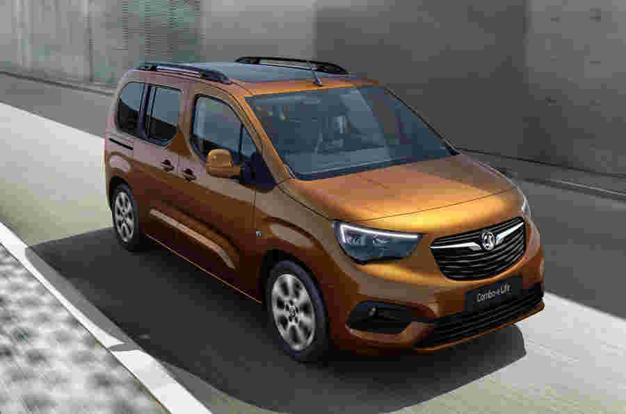 新的2021 Vauxhall Combo-e Life抵达174英里的范围