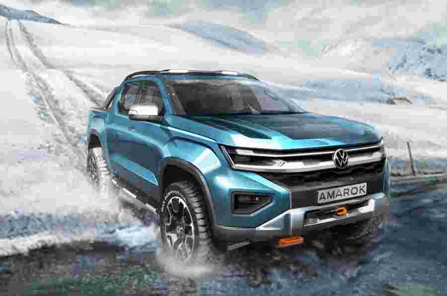 新的2022大众amarok：福特游侠兄弟姐妹预览